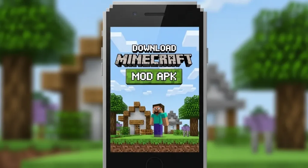 Download Minecraft MOD APK go to enjoy and build the many items